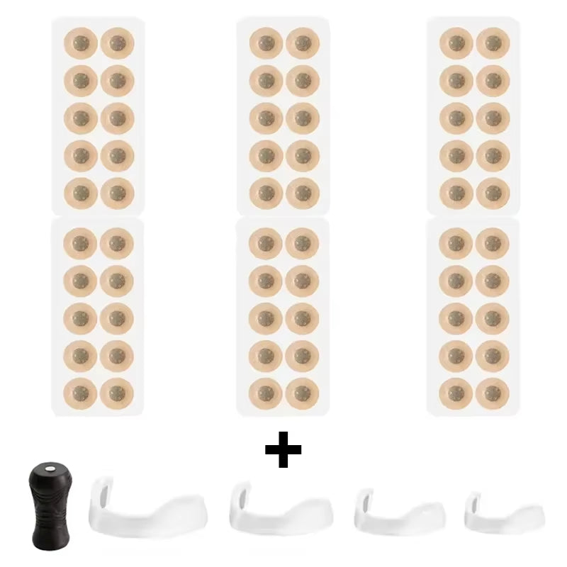 5/15/30Days Magnetic Nasal Dilator Starter Kits Increase Air Intake Improve Sleeping Reduce Snoring Breathing Refill Nose Clip